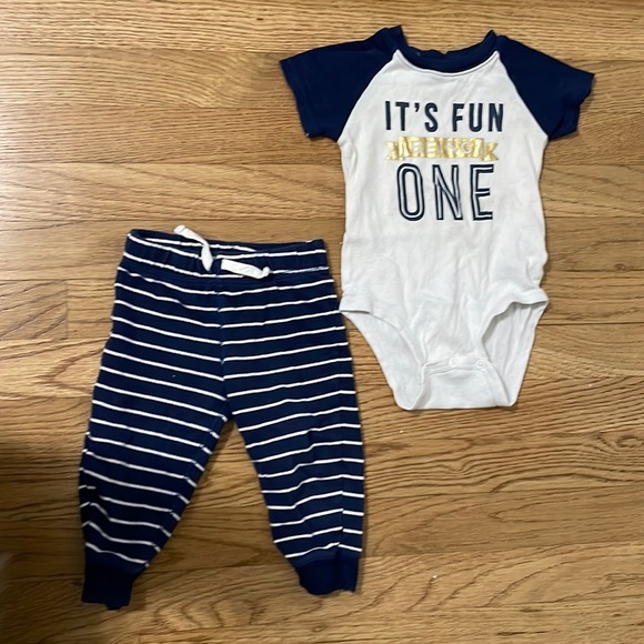 Baby boy first birthday outfit - Picture 1 of 3